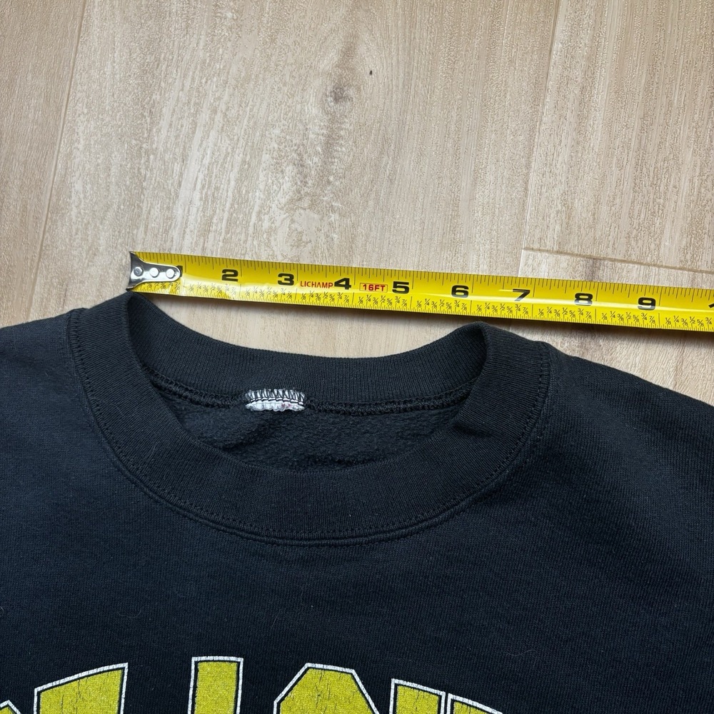 Vintage St Louis Rams Sweatshirt 1995 Crewneck Black Helmet XL - Picture 10 of 11